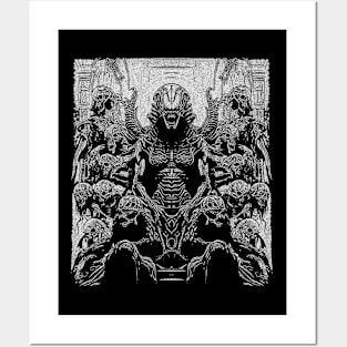 Extraterrestrial Creature - The Xenomorph Posters and Art